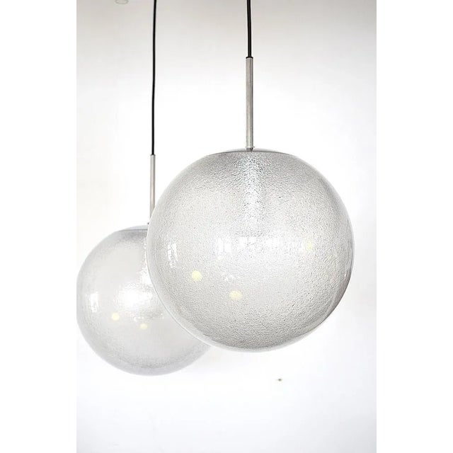 1960s Ball Pendant Lamp from Glashütte Limburg, 1960s For Sale - Image 5 of 8