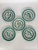 Majolica Plates, France, 19th Century, Set of 5 For Sale - Image 3 of 14