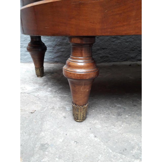 Napoleon III Half-Moon Chest of Drawers For Sale - Image 14 of 17