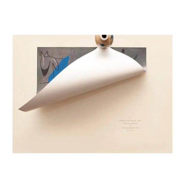 1947 After Francisco Bores, "Still Life" First Edition Period Parisian Offset Lithograph For Sale In Dallas - Image 6 of 9