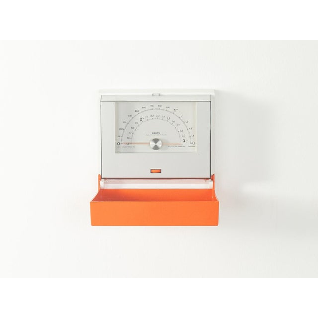 Orange Vintage Kitchen Scale from Krups, 1970s For Sale - Image 8 of 8
