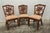 American Vintage Tropical Style Bamboo & Wicker Chairs - Set of 6 For Sale - Image 3 of 7