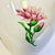 Hollywood Regency 1996 Vintage Portuguese Hollywood Regency Tiffany & Co Porcelain Vase For Sale - Image 3 of 18