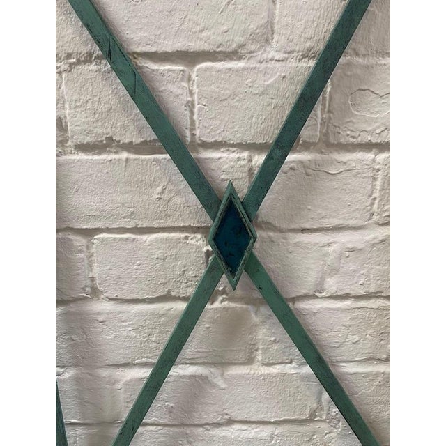 Metal French Directoire Style Bronze Wall Panels, 1940s, Set of 2 For Sale - Image 7 of 12