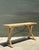 Vintage Wood and Metal Extendable Console Table For Sale - Image 10 of 18