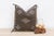 Burnt Umber Twilight Bazzar Silk Rug Pillow For Sale - Image 8 of 8