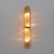 Art Deco Gold Murano Glass and Brass Sconces, Set of 2 For Sale - Image 3 of 10