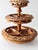 Vintage Mid-Century Carved Wood Tiered Lazy Susan With Pineapple Finial For Sale - Image 4 of 17
