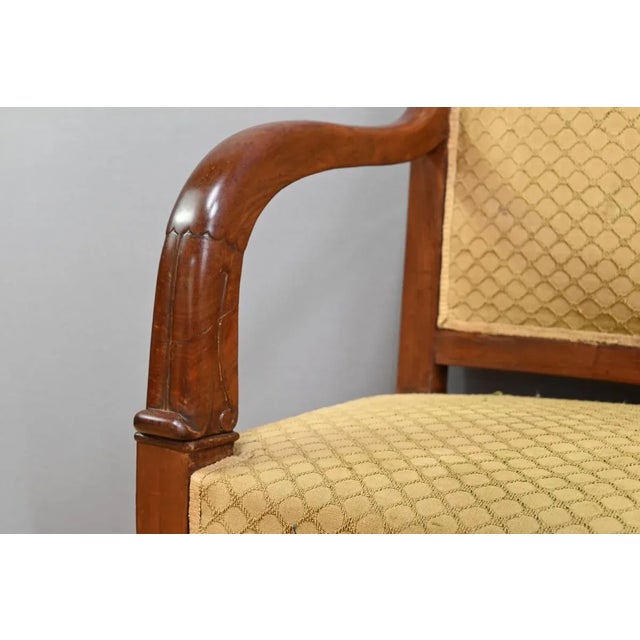 Goldenrod Landing Sofa in Mahogany For Sale - Image 8 of 18