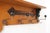 Black Dutch Art Deco Coat Rack with Beveled Mirror in Oak, 1930 For Sale - Image 8 of 10