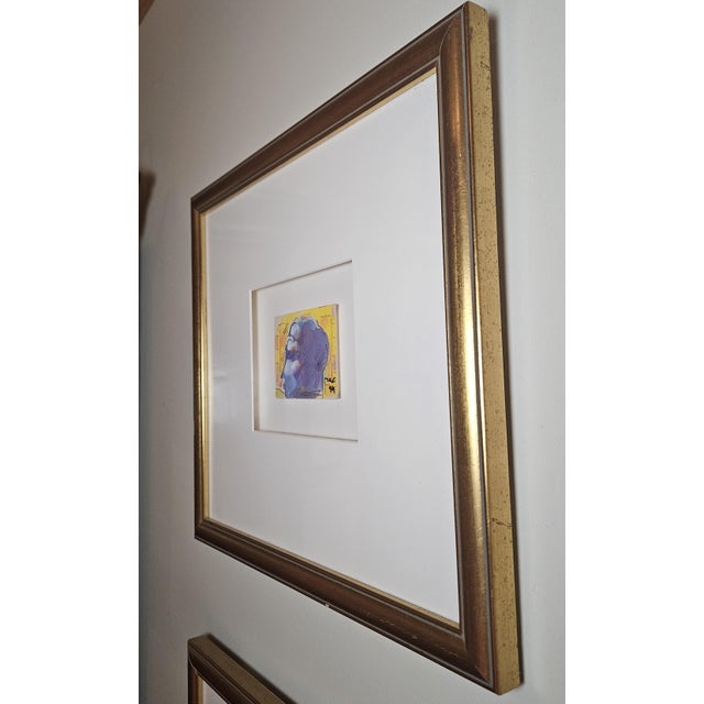 1990s Vibrant Pair of Peter Max Paintings, Signed en Verso For Sale - Image 9 of 17