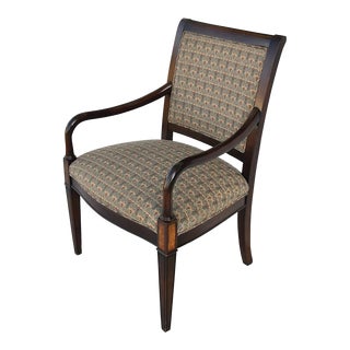 Traditional Hickory Furniture Dining or Side Armchair For Sale