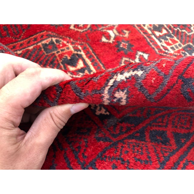 1990s Vintage Area Rug for Bedroom For Sale - Image 5 of 6