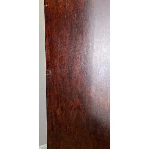 Antique French Carved Walnut Mirrored 2-Door Wardrobe For Sale - Image 15 of 18