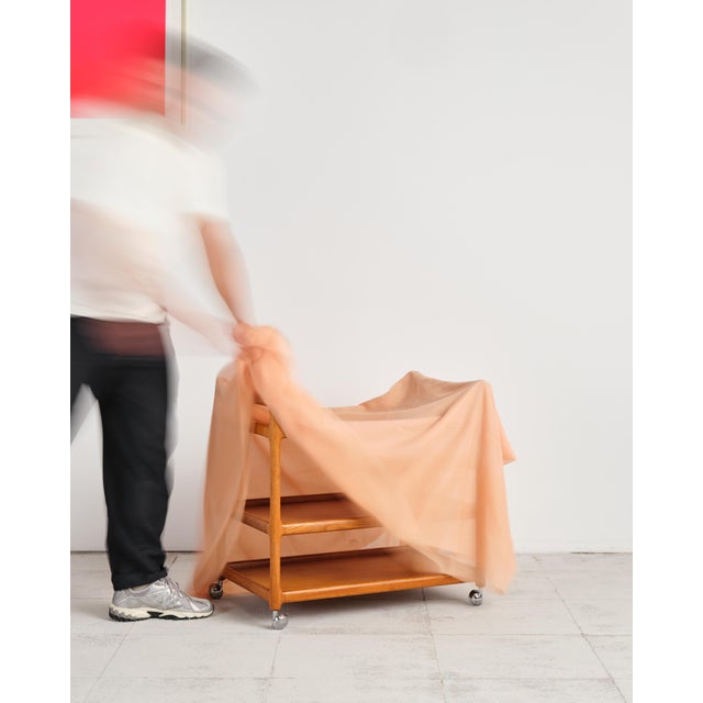 Mid-Century Modern Teak Bar Cart by Johannes Andersen for Silkeborg, 1960s For Sale - Image 6 of 17