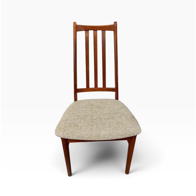 Vintage Danish Modern Teak Dining Chairs - Set of 4 For Sale - Image 4 of 6