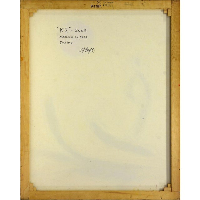 Antonio Minopoli, K2, Acrylic on Canvas, 2009 For Sale - Image 4 of 6