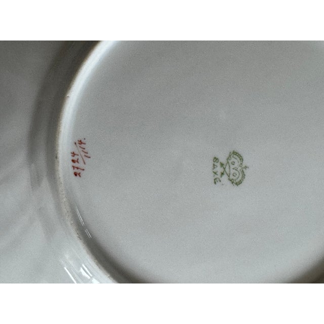 Antique Charles Ahrenfeldt Attributed Aesop's Fables Bohemian Decorative Plates - A Pair For Sale In Seattle - Image 6 of 8