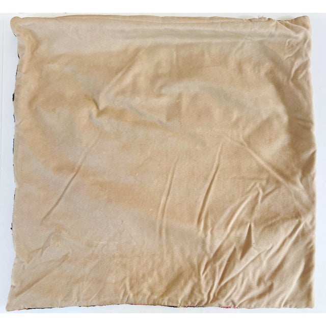 Antique Romanian Bessarabian Tapestry Wool Kilim Pillow Cover C1930s 20"x20" This Antique Romanian Bessarabian Tapestry...