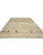 Neutral & Brown Modern Wool Rug For Sale - Image 4 of 8