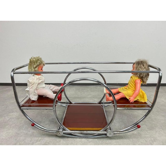 Bauhaus Crib and Cradle, 1930s For Sale - Image 10 of 18