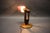 Mid-Century Adjustable Wooden Table Lamp with Checkered Shade, Czechoslovakia, 1, 1970 For Sale - Image 9 of 10
