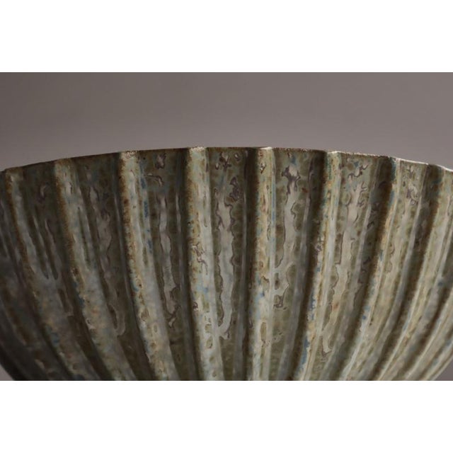 Large Art Deco Stoneware No. 189 Bowl by Arne Bang, Denmark, 1930s For Sale - Image 6 of 16