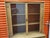 Drexel 1963 Drexel Meridian Pecan & Walnut China Hutch For Sale - Image 4 of 12