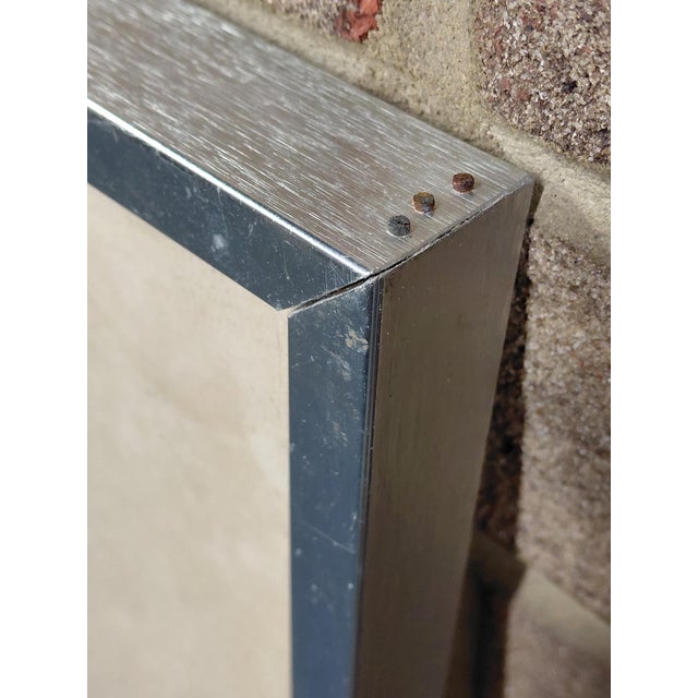 Framed Signed J. Akston "Lethal Danger, 1973" Oil and Paper Painting For Sale - Image 9 of 13