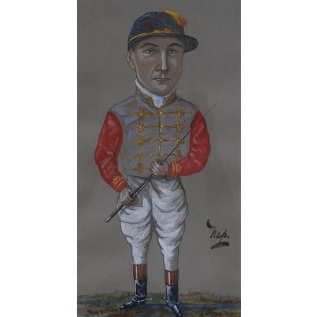 Art Sz: 14"H x 7"W Frame Sz: 20 3/4"H x 13 3/4"W Medium: watercolour and bodycolour on paper John Watts (1861–1902) was a...