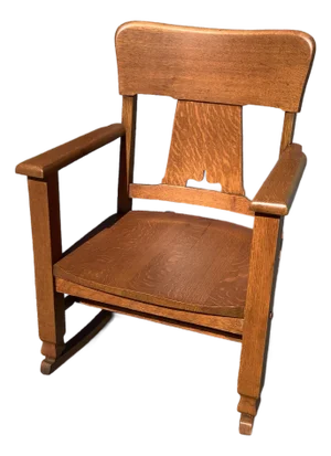 Antique Mission Oak Rocker