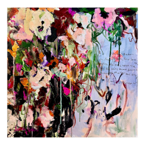 In the Garden...An Original Painting With a Lovely Emily Dickinson Poem ...