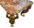 Mid 20th Century Rosso Verona Marble & Gilt Coffee Table For Sale - Image 4 of 13