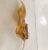 1980s Gold Murano Glass Leaf Sconces, Mid Century Modern For Sale - Image 13 of 13