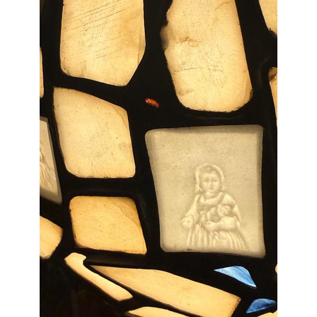 An exceptionally rare and highly artistic pendant light, handcrafted during the early years of the 20th century and most...