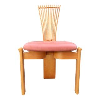 Totem Chair in Leather by Torstein Nilsen for Møremøbler AS Ørsta, 1986 For Sale