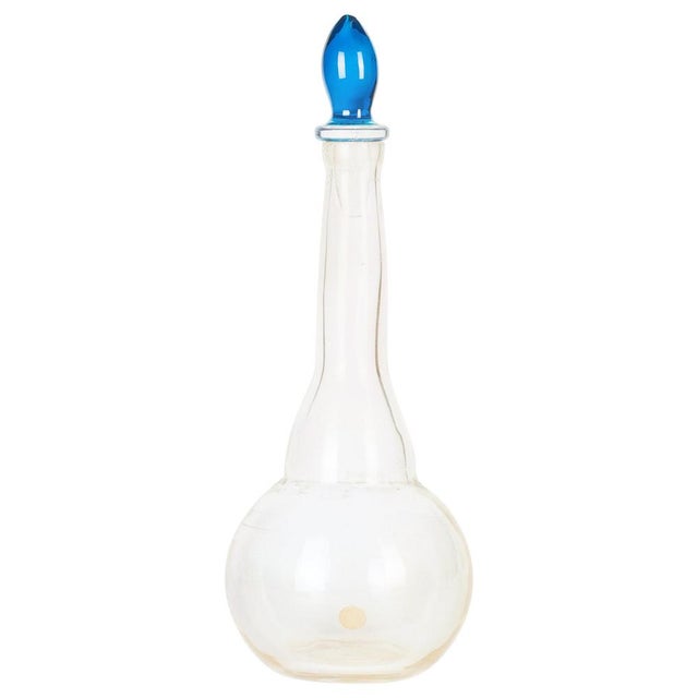 Vintage Murano Glass Bottle by Jean Mell, Italy, 1970s For Sale - Image 6 of 6
