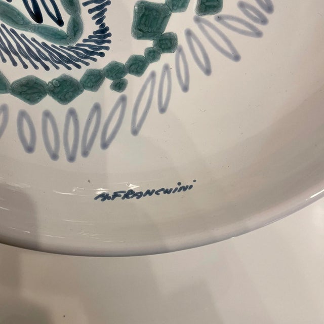 Vintage Antonio Franchini Italian Ceramic Bowl For Sale - Image 4 of 8