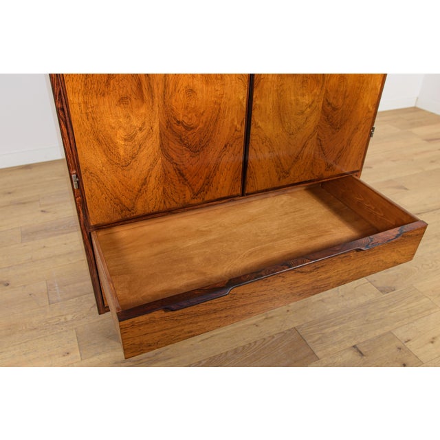 Brown Mid-Century Modern Rosewood Chest of Drawers, Denmark, 1960s For Sale - Image 8 of 17