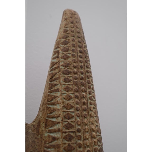 Ceramic Wall Clock by Pat and Joe Rowland for Sant Vicens, 1970 For Sale - Image 3 of 6
