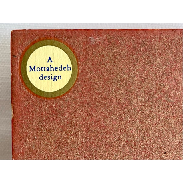 Red Vintage Mottahedeh Box With Napoleonic Scene For Sale - Image 8 of 9