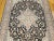Vintage Persian Tabriz Heriz Rug, Geometric Pattern, Hand-Knotted Wool, Black & Ivory, 7’ X 10’ For Sale - Image 11 of 12