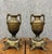 Metal Napoleon III Vases in Spelter with Gilt Patina, Set of 2 For Sale - Image 7 of 7