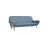 3-Seater Model 830 Sofa by Gianfranco Frattini for Cassina, 1950s For Sale