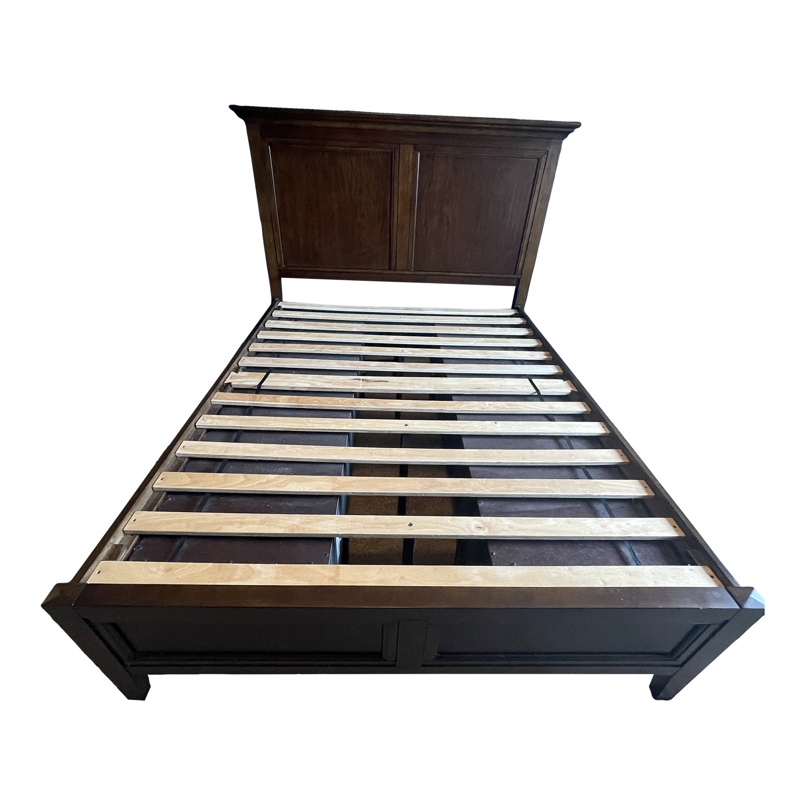 Macy's Matteo Queen Bed With Storage Chairish