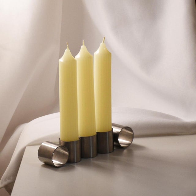 Black Tempio Del Tempo 3 Candleholder by Coki Barbieri For Sale - Image 8 of 15