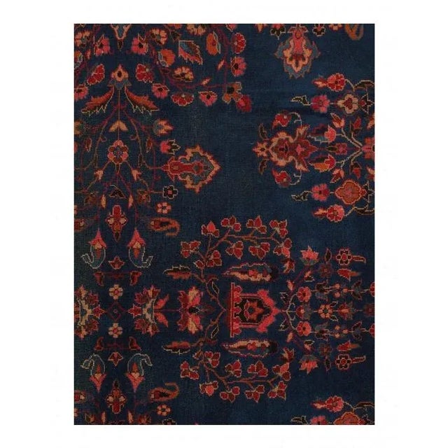Hand knotted Turkish rug. 100% hand-spun lamb's wool rug with all natural dyes. With a striking design and smooth...