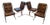 Vintage 1970s Cantilever Chrome Dining Chairs – Milo Baughman Style Studio 54 Vibes Set of 4 For Sale