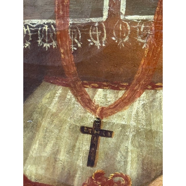 Wood Trevor James for Design & Interiors Reproduction "Portrait of a Little Boy" For Sale - Image 7 of 12