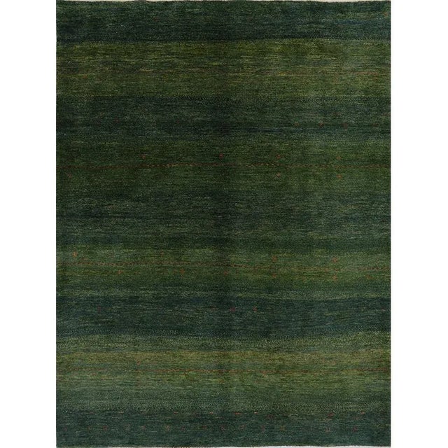 Handwoven Persian Gabbeh Area Rug 5'9" X 7'8" For Sale - Image 11 of 11
